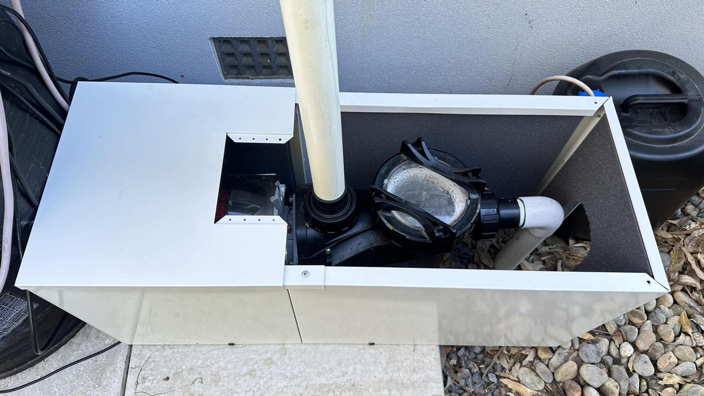 Acoustic Box - Pump Box - Long (for enclosing pumps only)