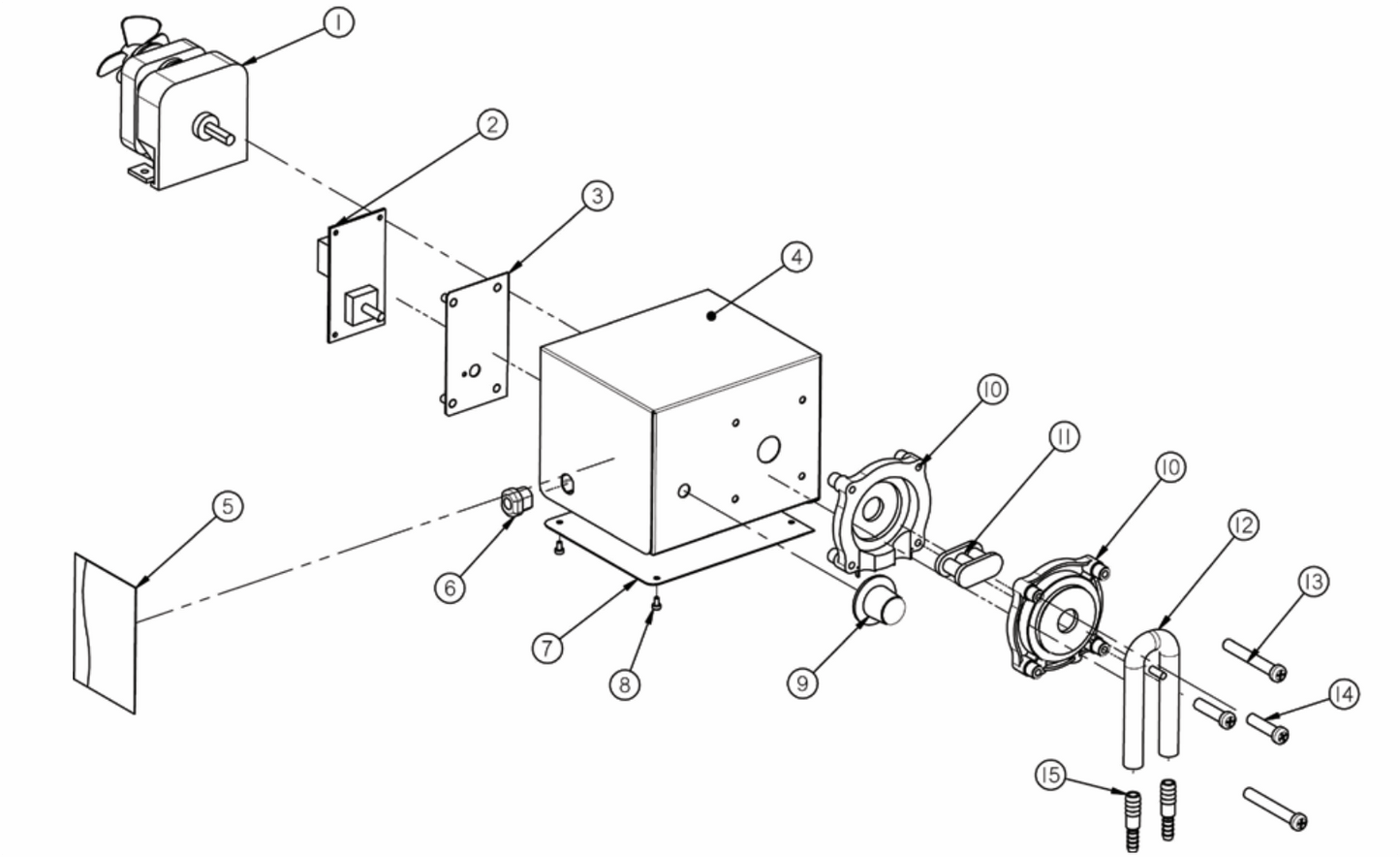 Astral Liquid Doser Pump Head/Face Plate (2 Pack)
