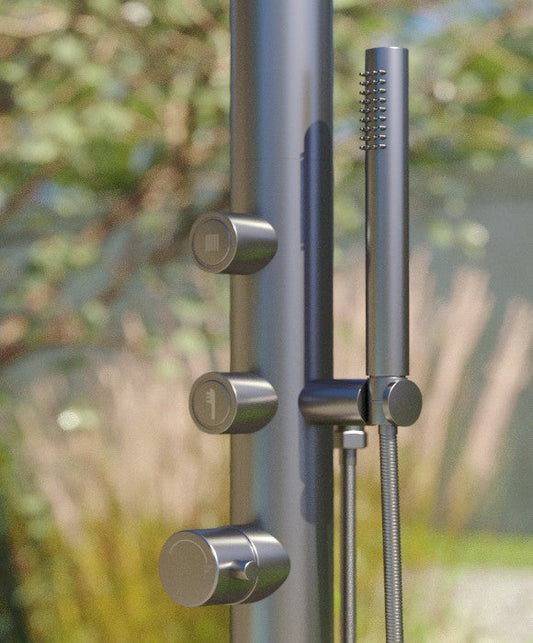 Rainware Outdoor Shower - Avoca 9016 - Hot & Cold Shower & Handheld