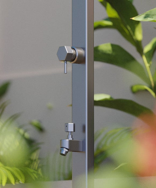 Rainware Outdoor Shower - Suncoast Premium 4505 - Hot & Cold Shower + Cold Footwash