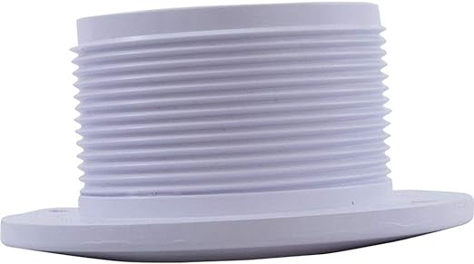 Pentair Concrete Wall Fitting - 40mm Slip, 1-1/2 Socket, White