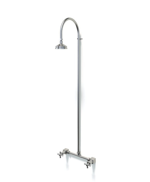 Rainware Outdoor Shower - Bribie 2003 - Hot & Cold Shower Wall Mounted