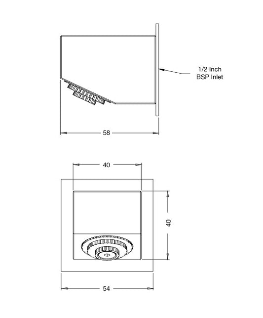 Rainware Outdoor Shower - Rainware Rose 8001 - Rainware Rose - SS316 - WELS rated 9 Litre