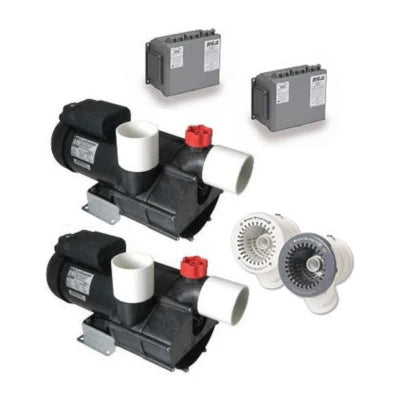 Badu Swim Jet System - white or grey covers, Stream Pack