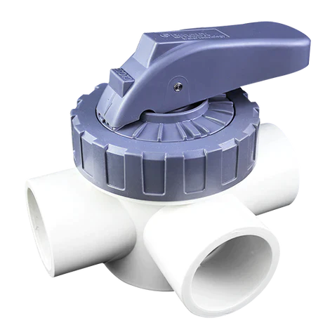 Emaux 50mm 3 Way Valve