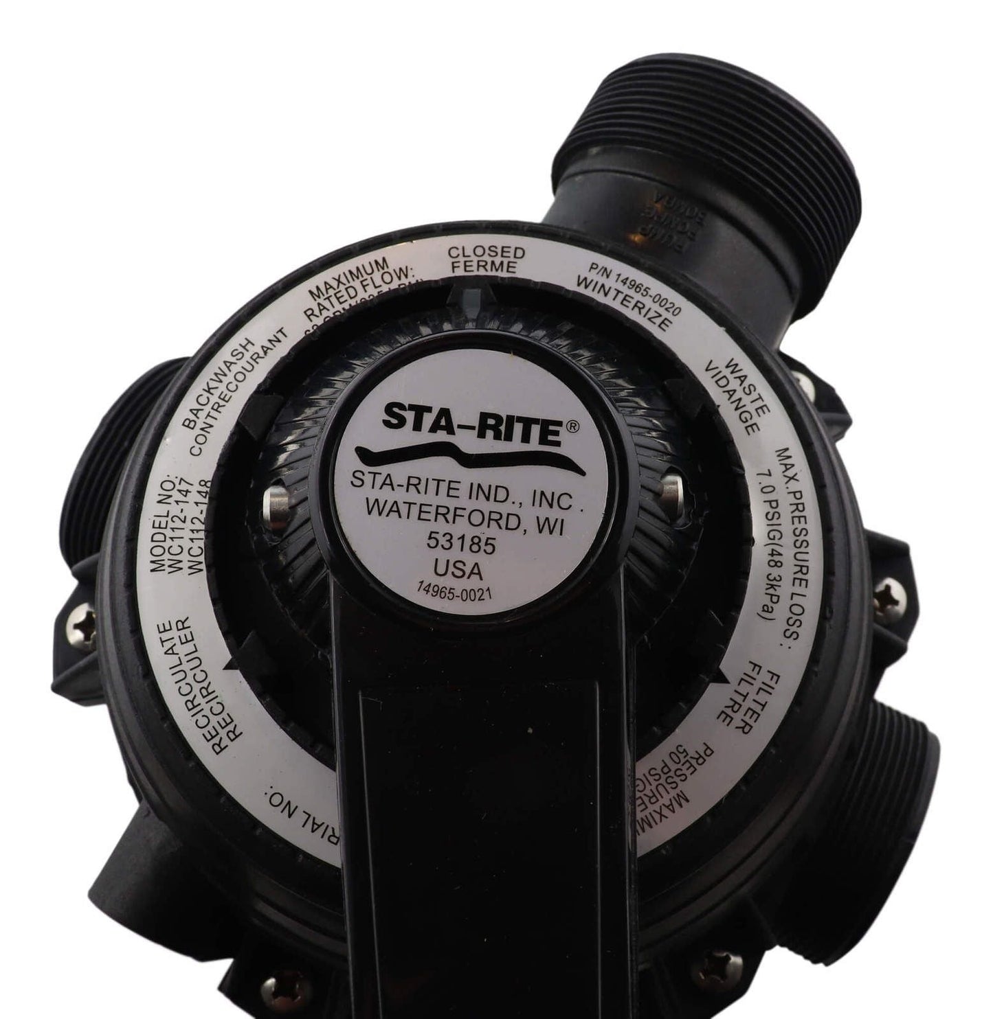Onga Sta Rite P21 & P25 MULTIPORT VALVE SAND FILTER KIT COMPLETE: 53185
