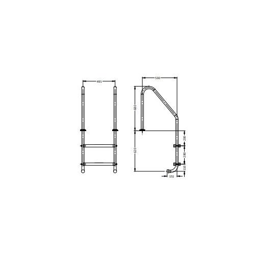 S.R Smith Ladder - SF STYLE - Poolshop.com.au
