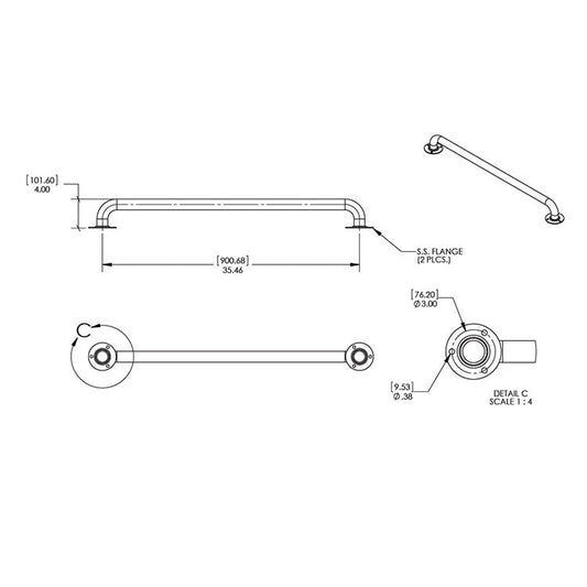 Pool Safety Rail - Poolshop.com.au