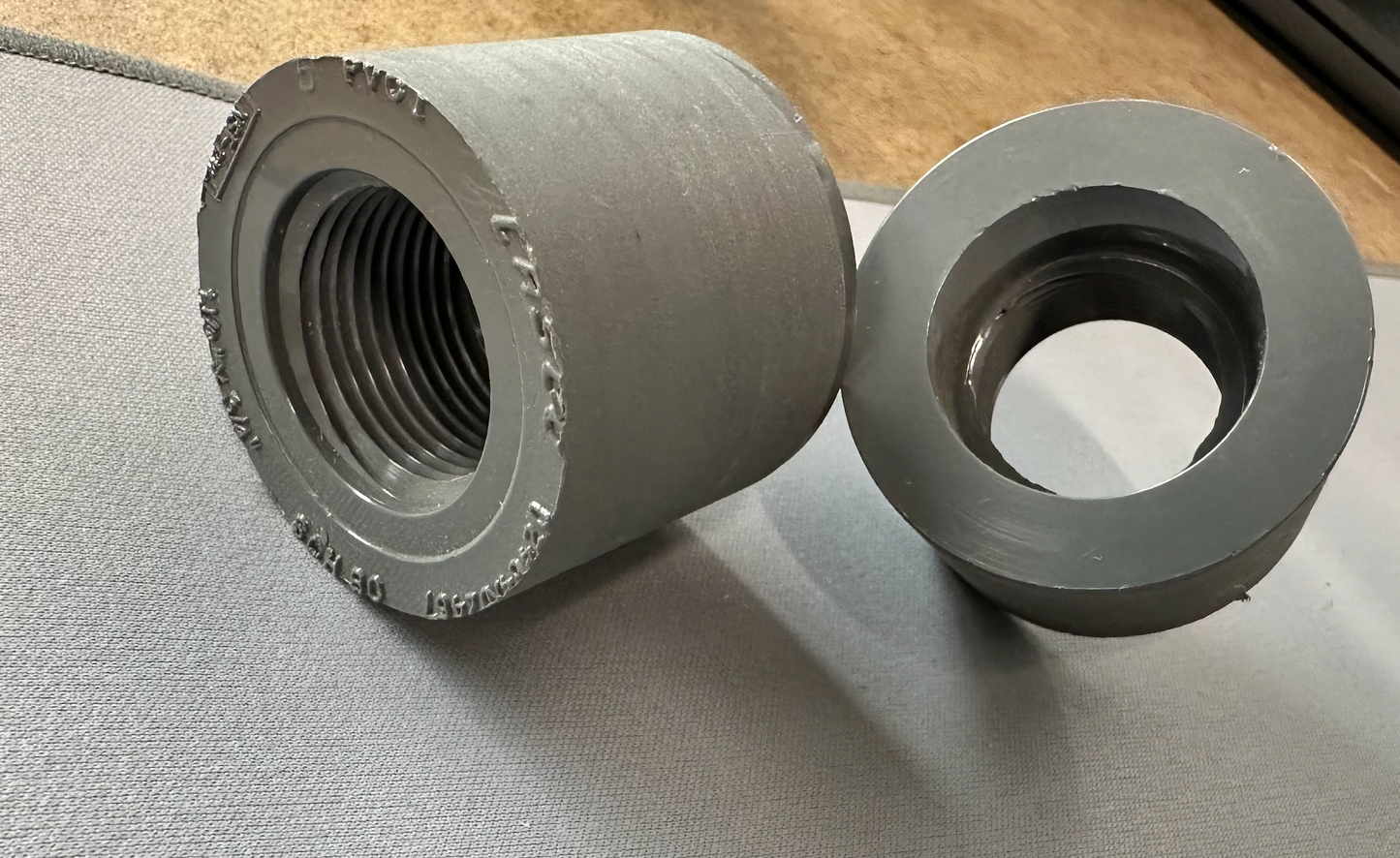 40MM STUB PIPE WALL FITTING