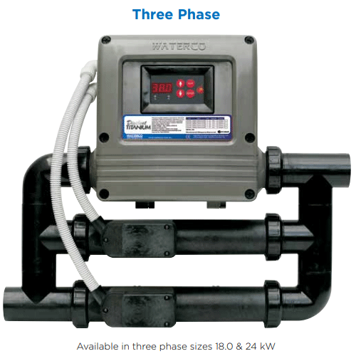 Waterco Digiheat Inline Electric Heaters - Poolshop.com.au