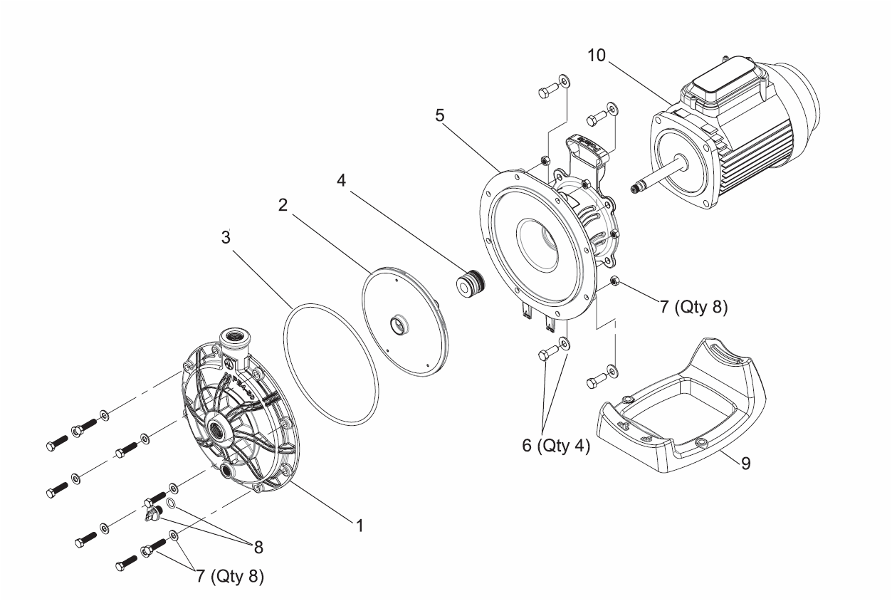 Polaris Pump Volute PB4-50