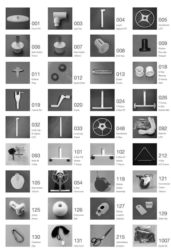 Daisy Handwheel UTC 005 - Poolshop.com.au