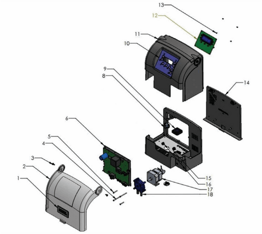 Astral Liquid Doser Pump Head/Face Plate (2 Pack)