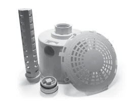 Pentair Small Drain & Hydrostatic Relief Valve with Pilot Tube & Cover for Concrete