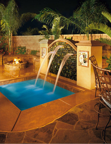 Silkflow Pool Waterfall - Poolshop.com.au