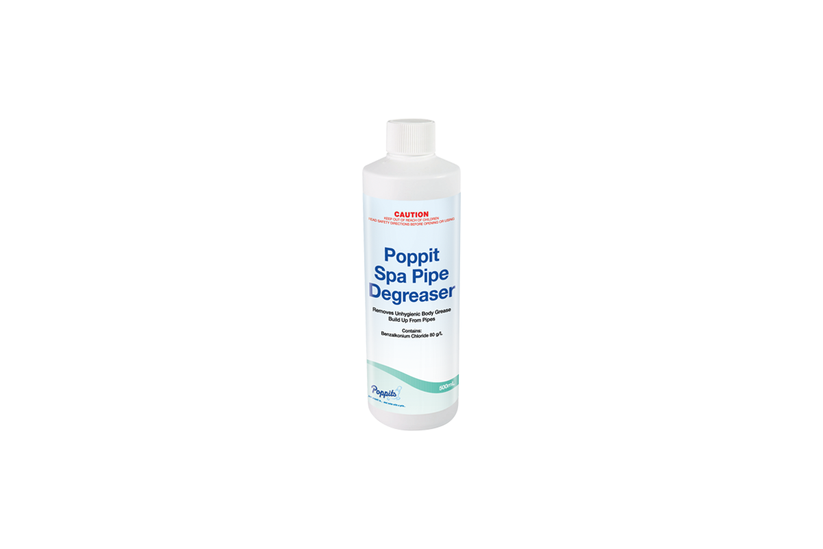 Poppit Spa Pipe Degreaser 500mL
