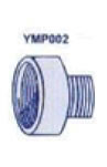 Wall Adaptor 19mm Male - 40mm Female - YMP002 - Poolshop.com.au