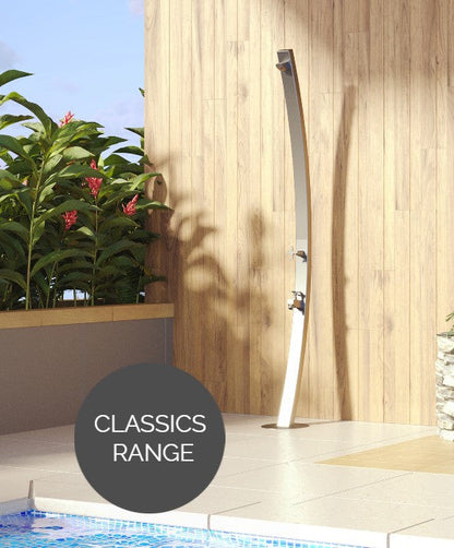 Rainware Outdoor Shower - Noosa 3003 - Cold Shower + Cold Footwash - Freestanding