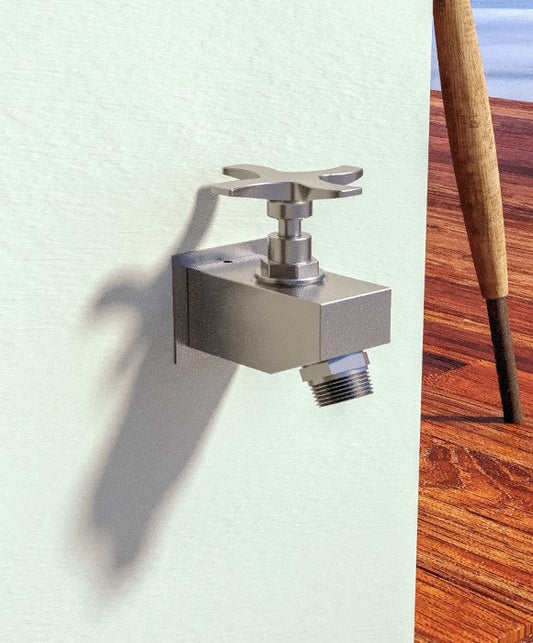 Rainware Outdoor Shower - Miami Footwash Tap 8103 - Footwash Tap SS316