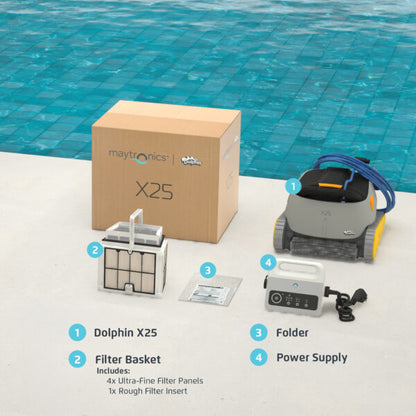 Maytronics Dolphin X25 Robotic Pool Cleaner