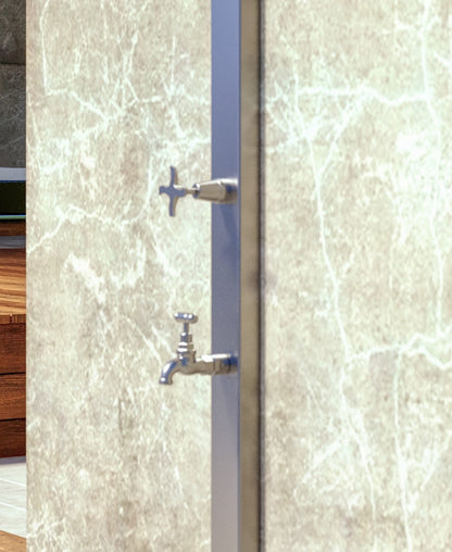 Rainware Outdoor Shower - Aussie Wall 2202 - Cold Shower + Cold Footwash Wall Mounted