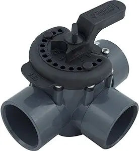 Pentair Valve PVC 50mm 3-way 12 pack