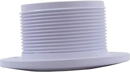 Pentair Concrete Wall Fitting - 40mm Slip, 1-1/2 Socket, White