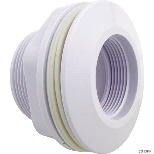 Pentair Fibreglass Wall Fitting - 40mm Slip, 1-1/2” Socket, White