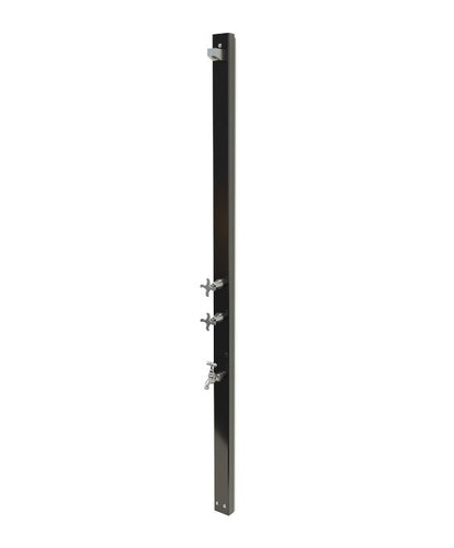 Rainware Outdoor Shower - Aussie Wall 2400 - Hot & Cold Shower + Footwash Wall Mounted