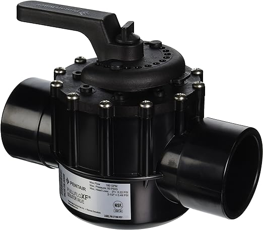 Pentair Valve 2-Way 65mm/80mm 2.5"/3" (Slip/Spigot) CPVC