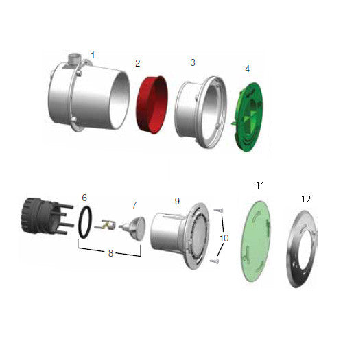 Aquastar Halogen Light Parts - Poolshop.com.au