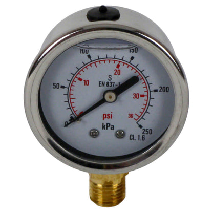 Astral Pressure Gauge - Liquid Filled - Poolshop.com.au