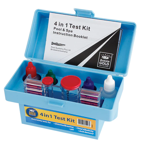Aussie Gold 4 in 1 Pool Test Kit