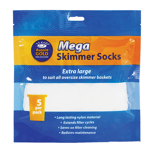 Aussie Gold Skimmer Socks Mega XL PK5