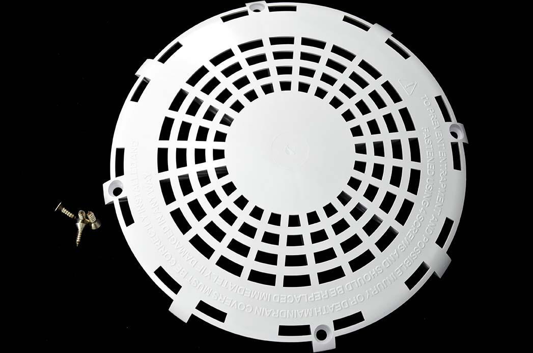 Pentair main drain lid