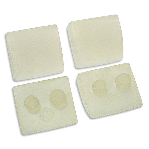 Set of 4 Shoes Clear (concrete) - Poolshop.com.au