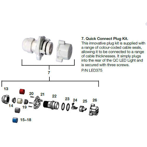 Quick Connect Plug Kit - Poolshop.com.au
