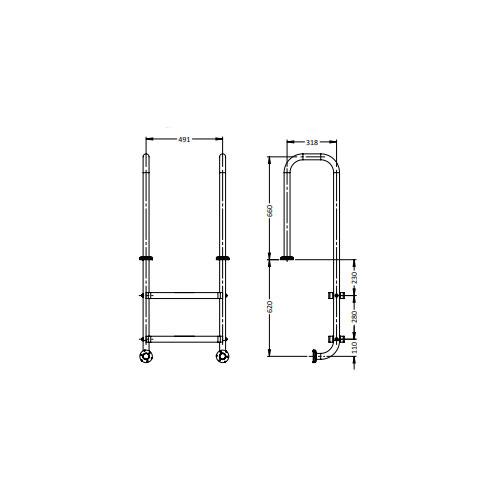 S.R Smith Ladder - UF STYLE - Poolshop.com.au