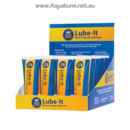 Silicon Lubricant: Aussie Gold Lube-It, 30g tube