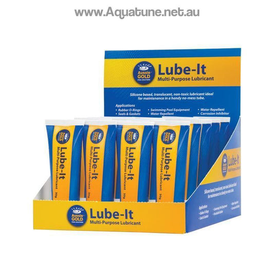 Silicon Lubricant: Aussie Gold Lube-It, 30g tube