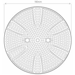 Pentair Suction Cover Concrete 50mm Clear