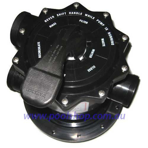Waterco Filter Multiport Valve - 50mm - Poolshop.com.au