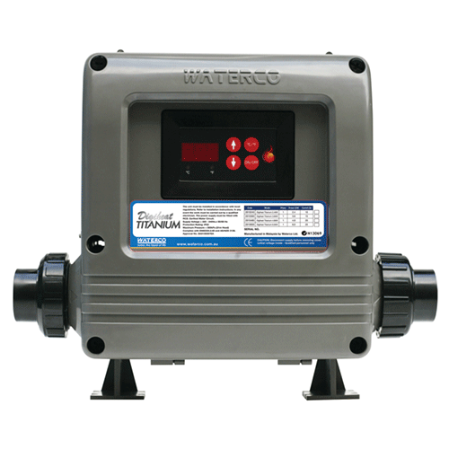 Waterco Digiheat Inline Electric Heaters - Poolshop.com.au