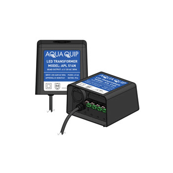 Aquaquip LED Transformer 4 x 30VA Plug In - Poolshop.com.au