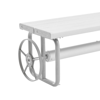 Daisy Under Bench Pool Rollers