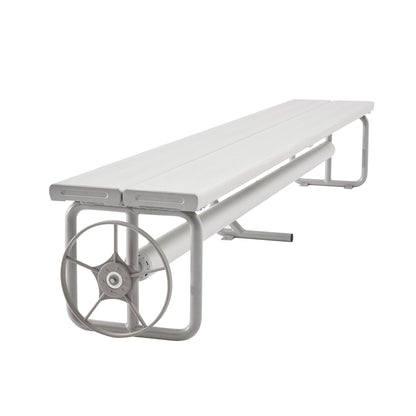 Daisy Under Bench Pool Rollers