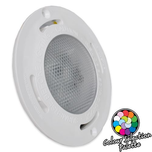 Aquaquip EvoFG LED Multi-Colour Flush Mounted Retro-Fit underwater Pool Light