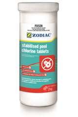 Zodiac 2Kg Stab Pool Chlorine Tab